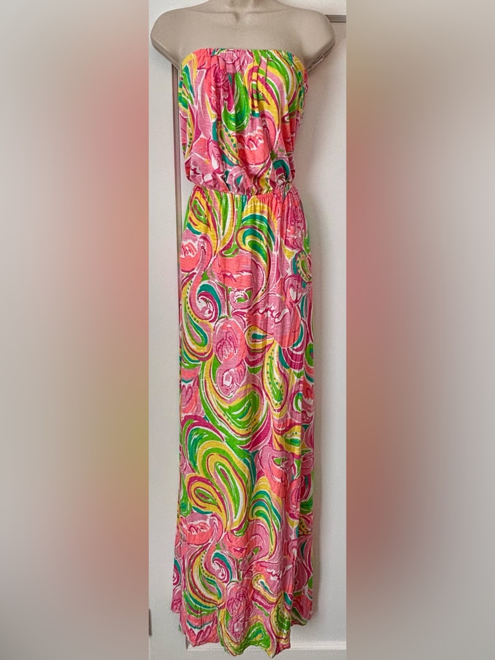 Lilly Pulitzer Marlisa Maxi Dress — “All Nighter” 🌴💗